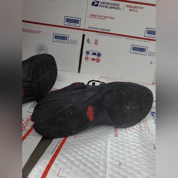 Adidas D Lillard Junior Basketball Shoes Sneakers Black 5 and a half - Picture 5 of 6